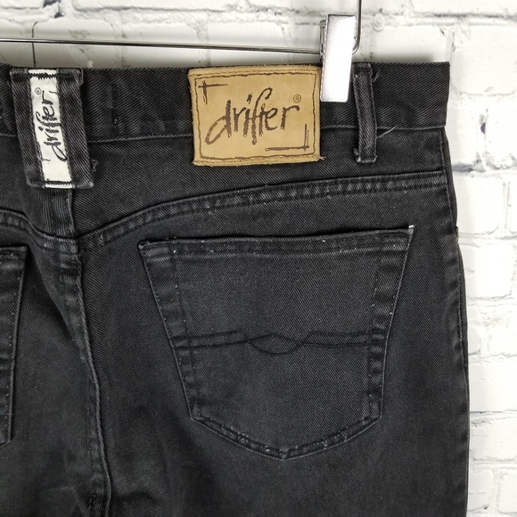 DRIFTER | regular fit 100% cotton black wash jeans